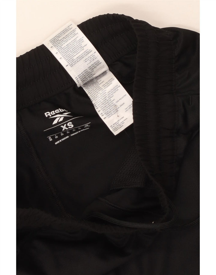 Pantaloni da tuta da donna REEBOK UK 6 XS poliestere nero