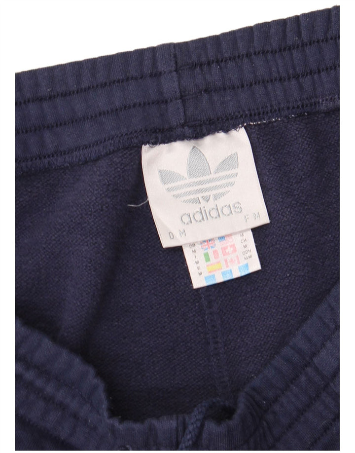 Pantaloni da tuta da uomo Adidas Joggers medi in poliestere blu navy