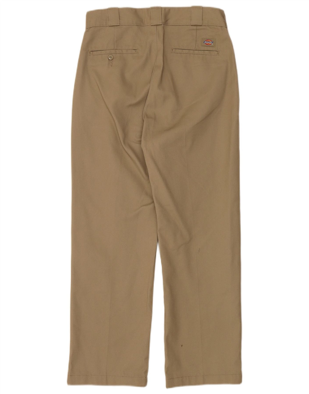 DICKIES Pantaloni chino dritti da uomo W28 L27 Poliestere kaki