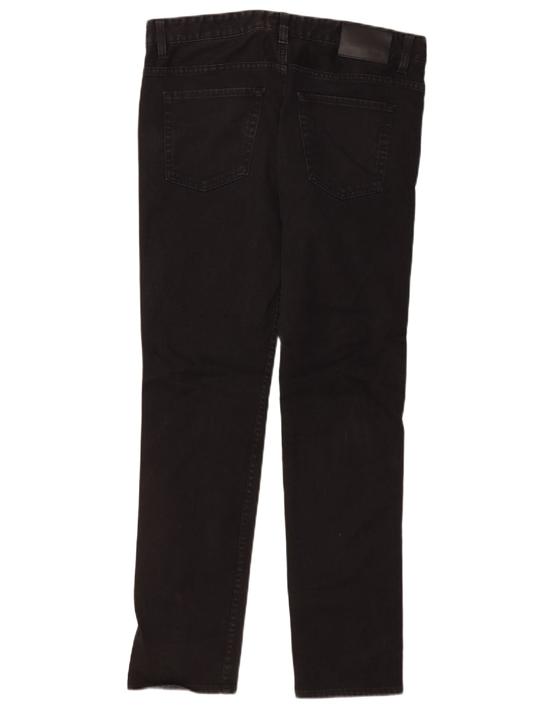 Jeans slim da uomo Hugo Boss W34 L32 cotone nero