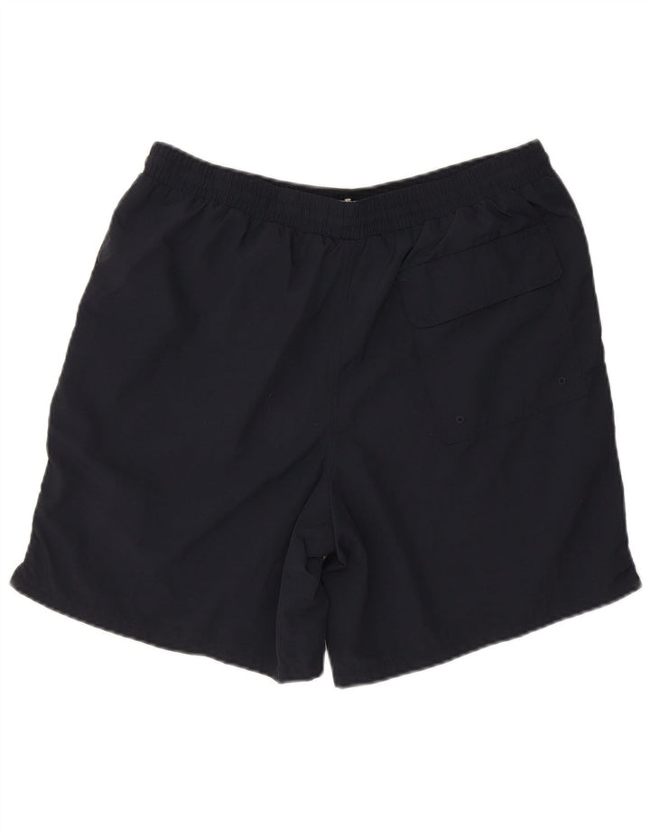 Pantaloncini da bagno da uomo Lyle & Scott grandi in nylon blu navy