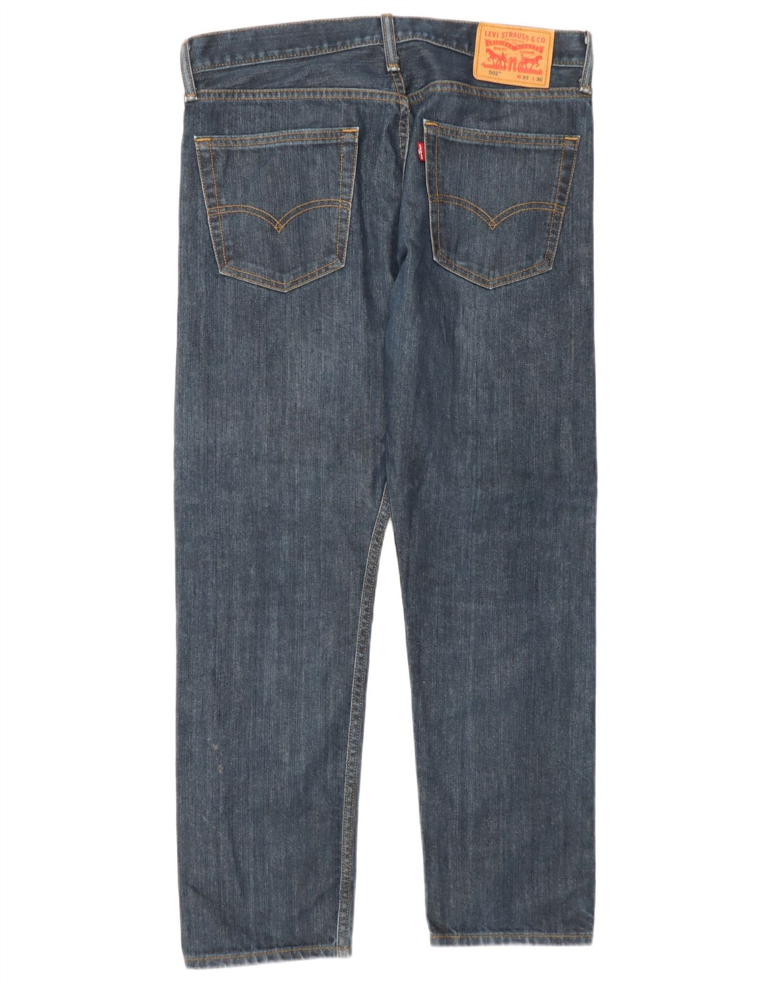 Levi's Uomo 502 Jeans affusolati W33 L30 Cotone blu