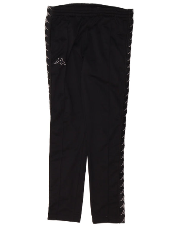 Pantaloni da tuta con grafica Kappa da donna UK 6 XS neri