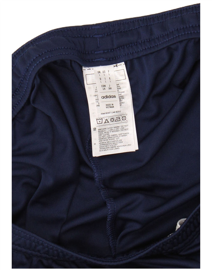 Pantaloncini sportivi ADIDAS Aeroready da uomo, grandi, in poliestere blu navy