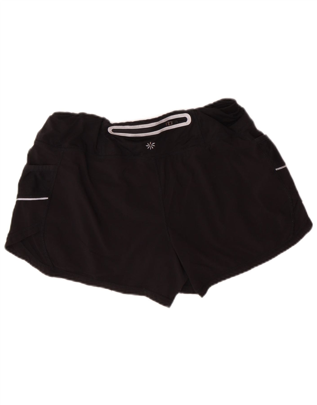 Pantaloncini sportivi da donna ATHLETA UK 12 Medium Nero Poliestere
