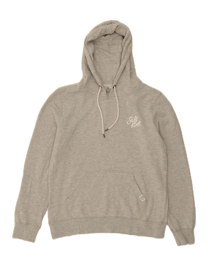 SALTROCK Womens Hoodie Jumper UK 12 Medium  Grey Cotton Vintage Saltrock and Second-Hand Saltrock from Messina Hembry 