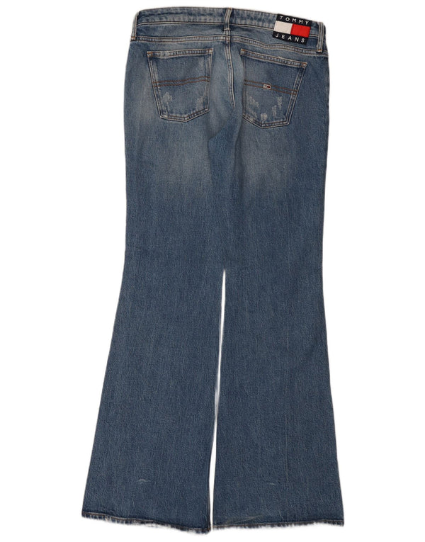 Jeans svasati da donna Tommy Hilfiger W30 L32 cotone blu