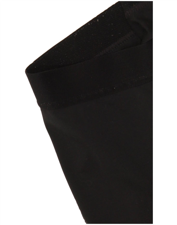 Leggings grafici Nike Dri Fit da donna UK 14 medio nero