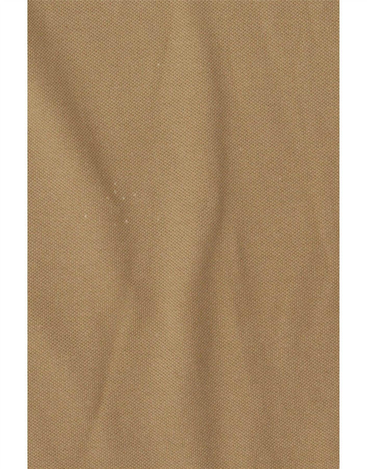 Polo Kappa Uomo Large Beige In Cotone