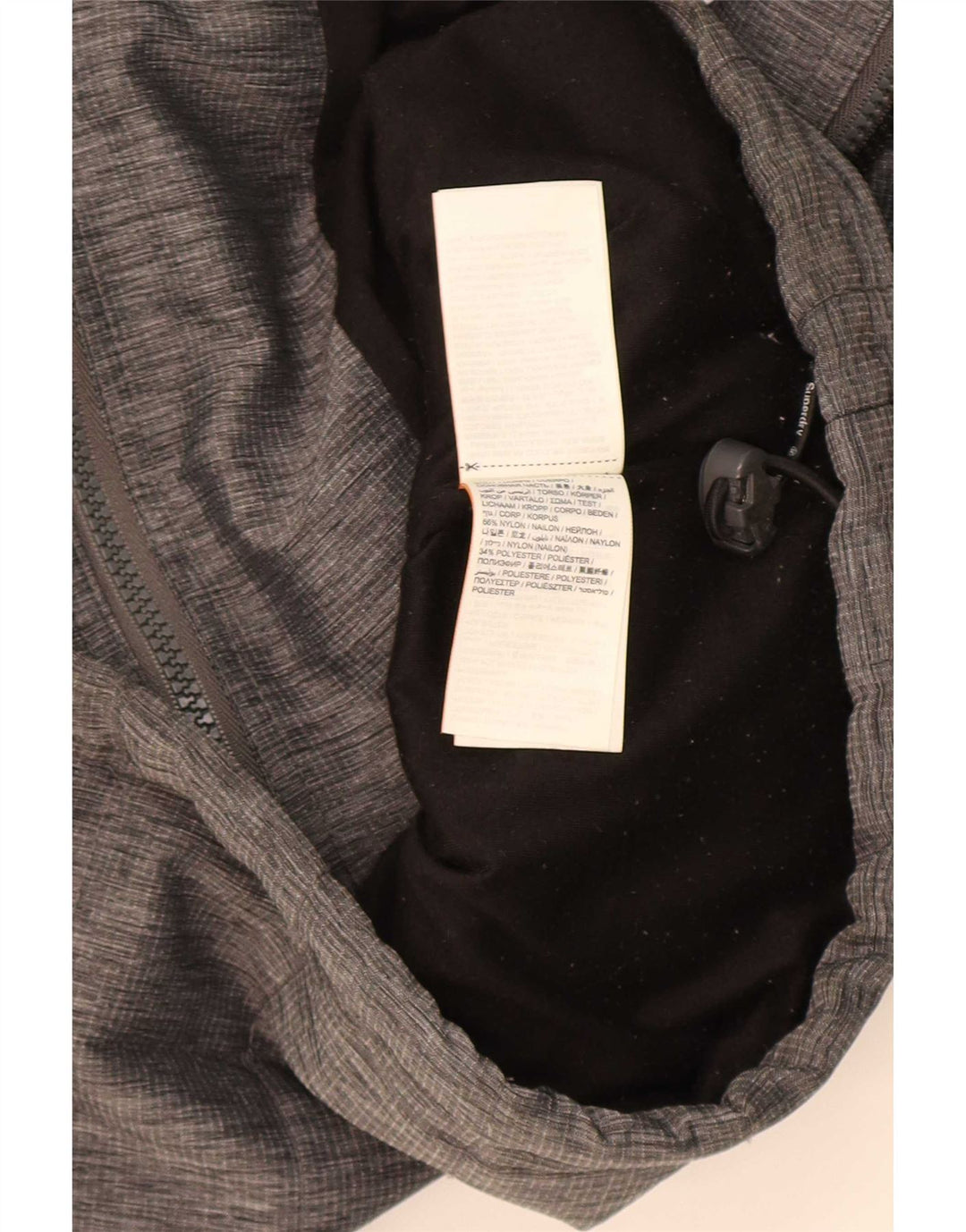 Giacca a vento da uomo Superdry The Windcheater UK 38 grigio medio chiazzato