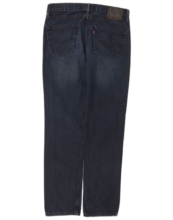 Levi's Uomo 511 Jeans Slim W32 L32 Blu Navy