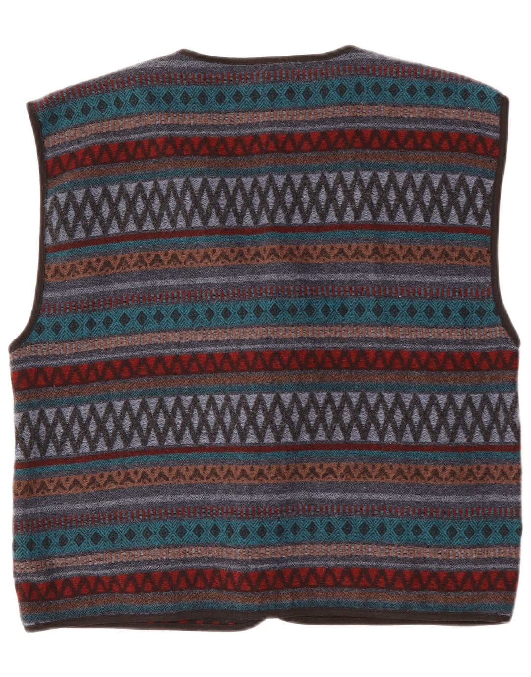 Gilet Uomo AVANTI IT 56/58 2XL Acrilico geometrico multicolore