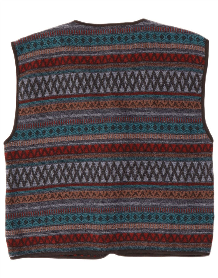 Gilet Uomo AVANTI IT 56/58 2XL Acrilico geometrico multicolore