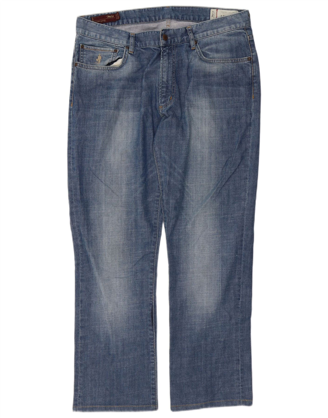 Jeans dritti da uomo Marlboro Classics W36 L30 Blu