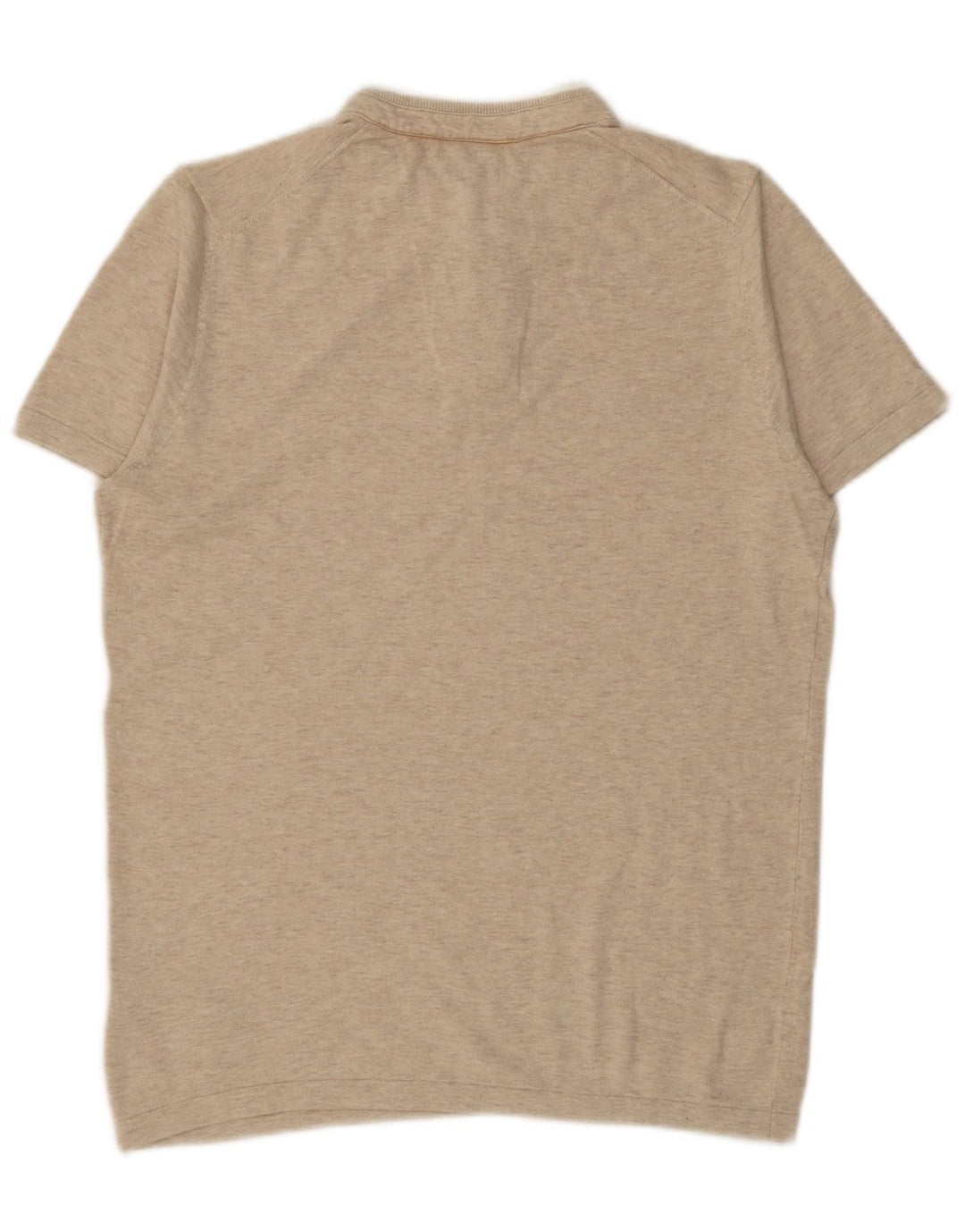 Polo Uomo MASSIMO DUTTI Cotone Beige Medio
