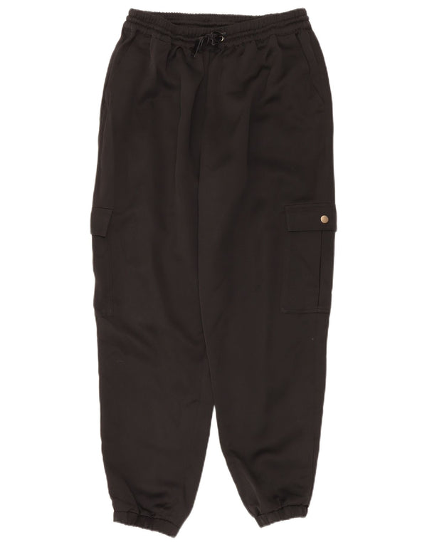 Pantaloni da tuta cargo da donna MINT VELVET Joggers UK 12 Medio Nero