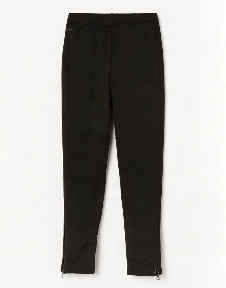 Pantaloni da tuta grafica Adidas Climacool da uomo, poliestere nero medio