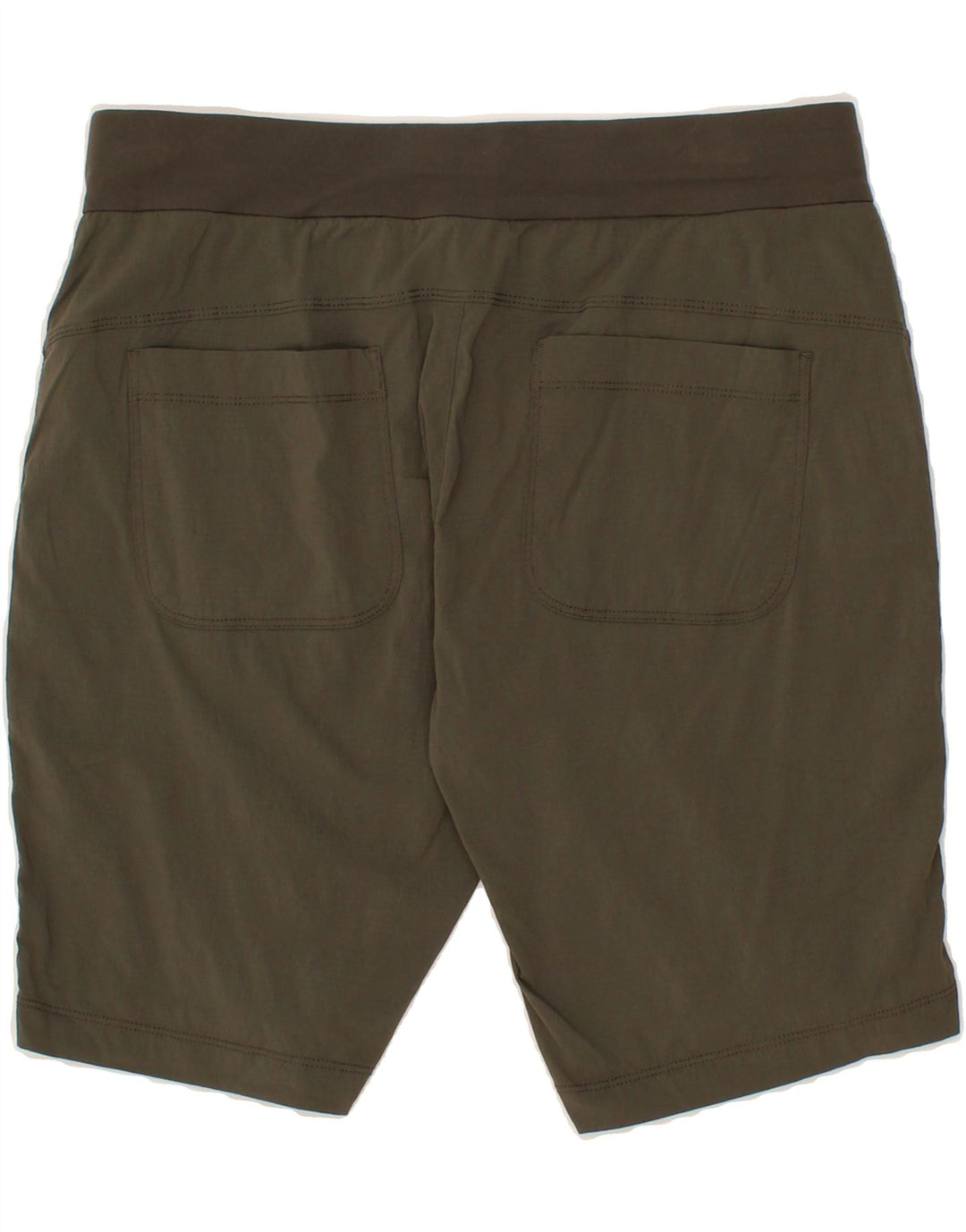 ATHLETA Womens Bermuda Shorts US 8 Medium W32 Grey Nylon Vintage Athleta and Second-Hand Athleta from Messina Hembry 