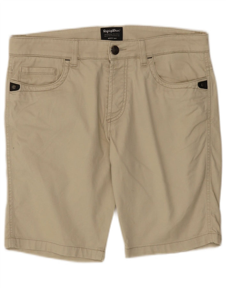 Pantaloncini casual da uomo Refrigiwear W34 grandi bianco sporco