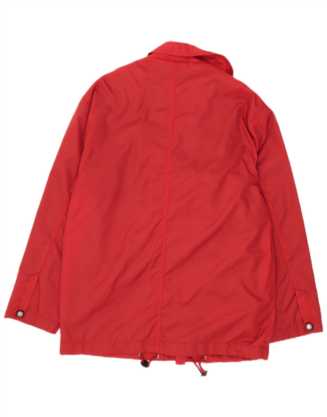 Giacca utilitaria vintage da uomo UK 40 grande nylon rosso