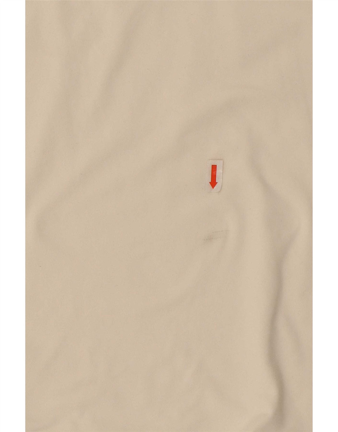 Nike Dri Fit Top Manica 3/4 da Donna UK 12 Medio Bianco Poliestere