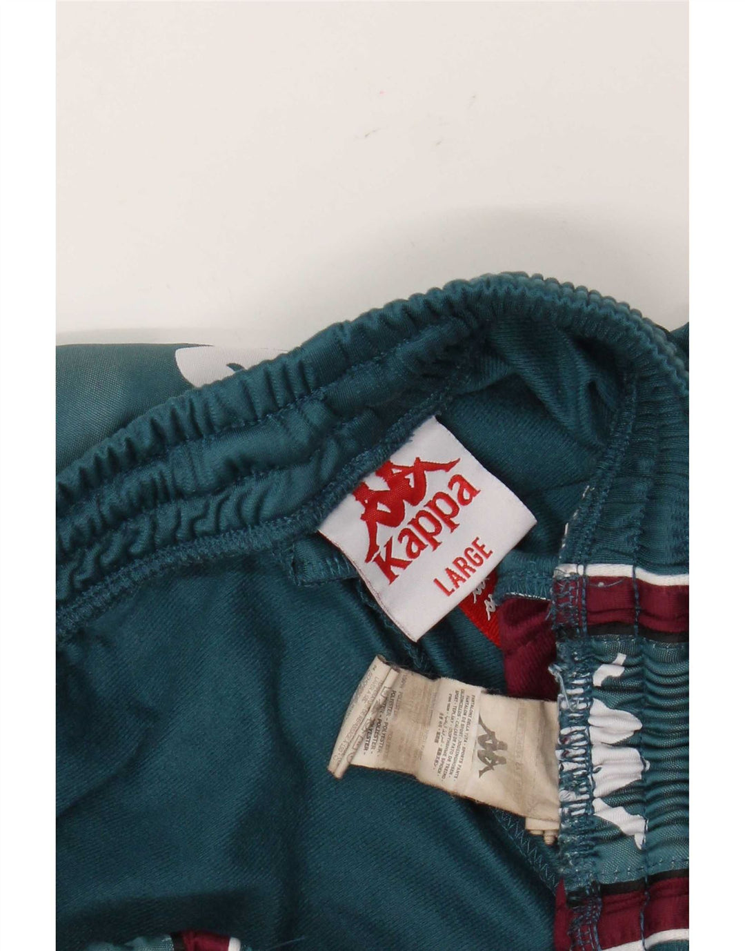 Pantaloni da tuta con grafica Kappa da uomo Joggers Large Blu Colourblock