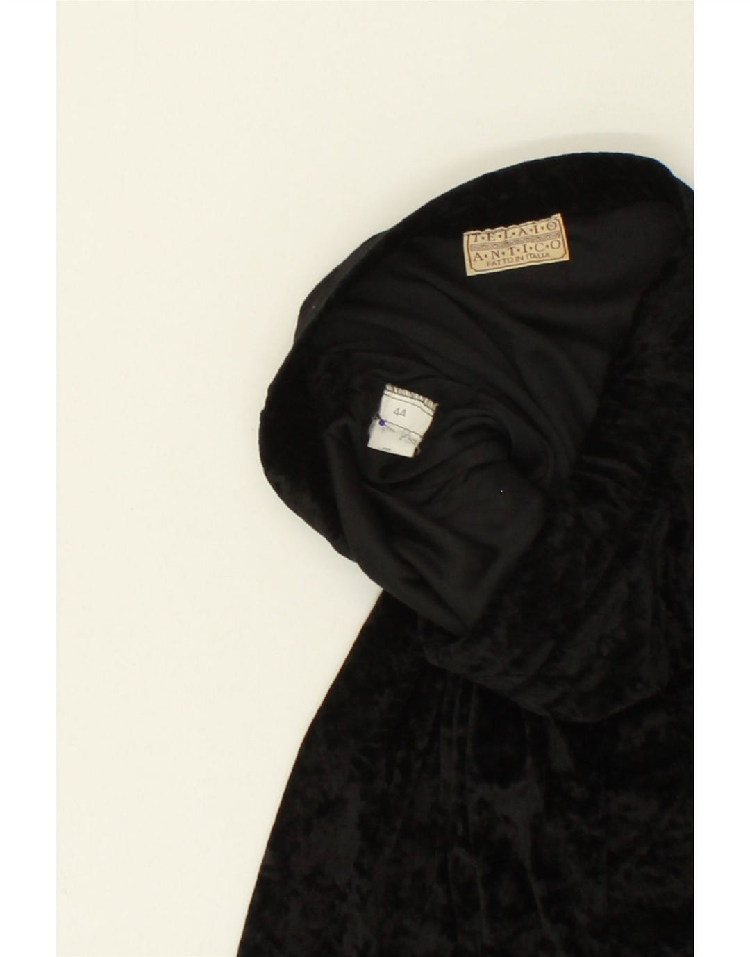VINTAGE Womens Straight Skirt IT 44 Medium W28 Black Lycra Vintage Vintage and Second-Hand Vintage from Messina Hembry 