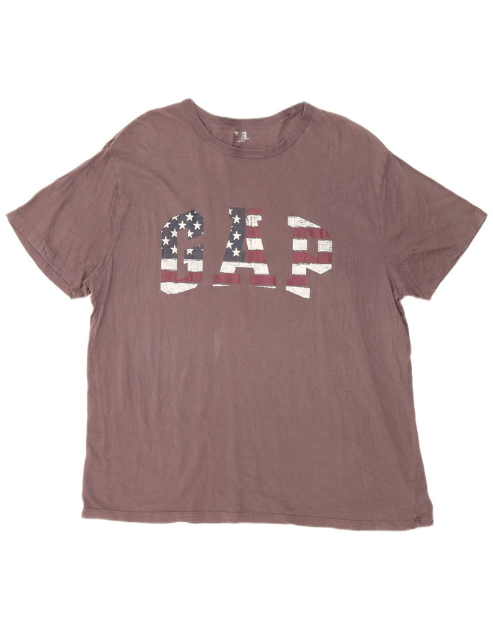 Maglietta grafica da uomo Gap Top 2XL Marrone
