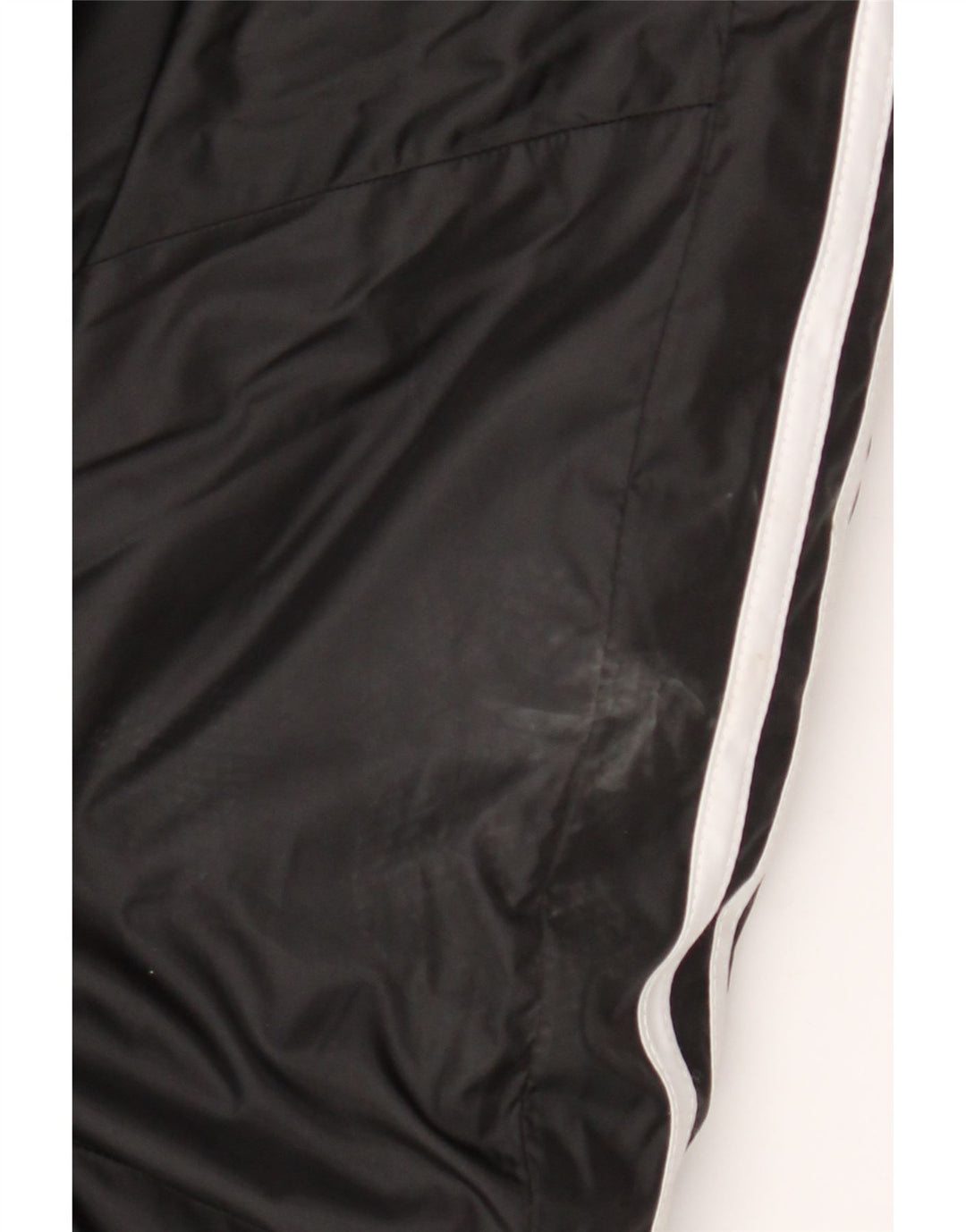 Giacca a vento con cappuccio da uomo Adidas UK 44 2XL poliestere nero