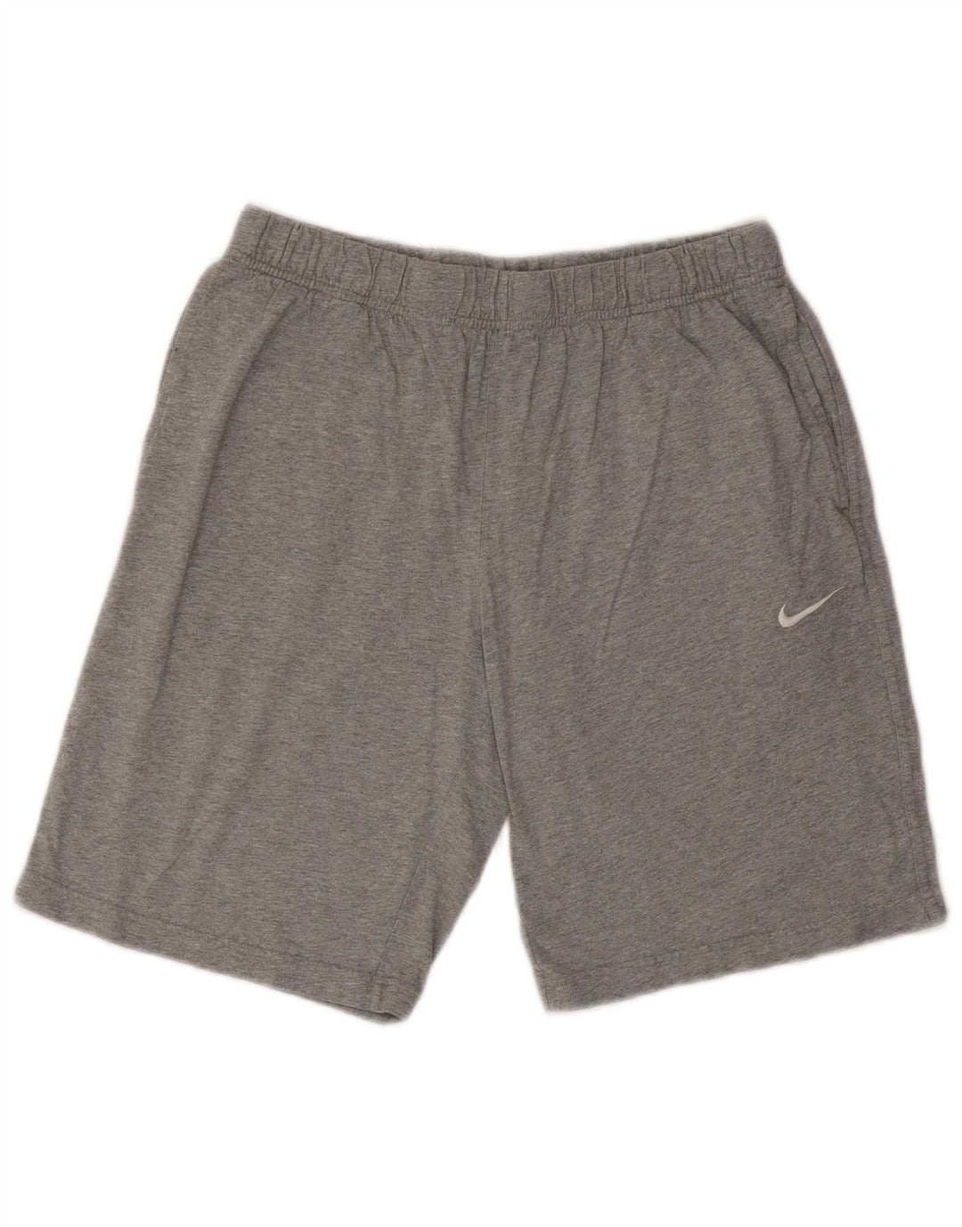 Pantaloncini sportivi da uomo NIKE grandi in cotone grigio