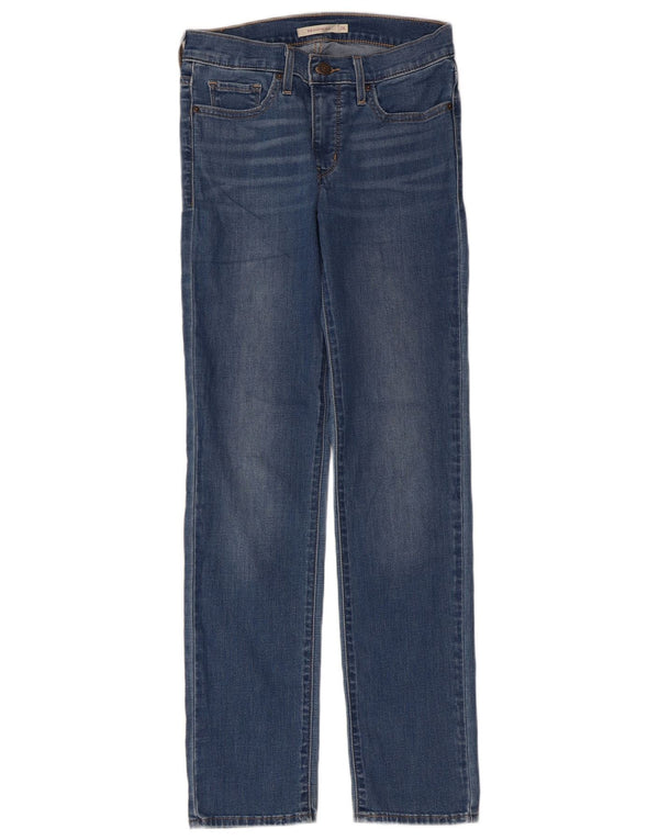 Levi's Donna 312 Shaping Slim Jeans W26 L30 Cotone Blu