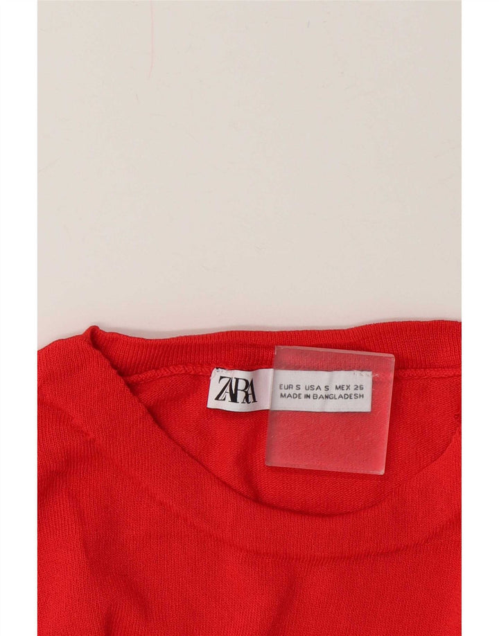 Camicetta Zara Da Donna Top UK 10 Piccola Rossa