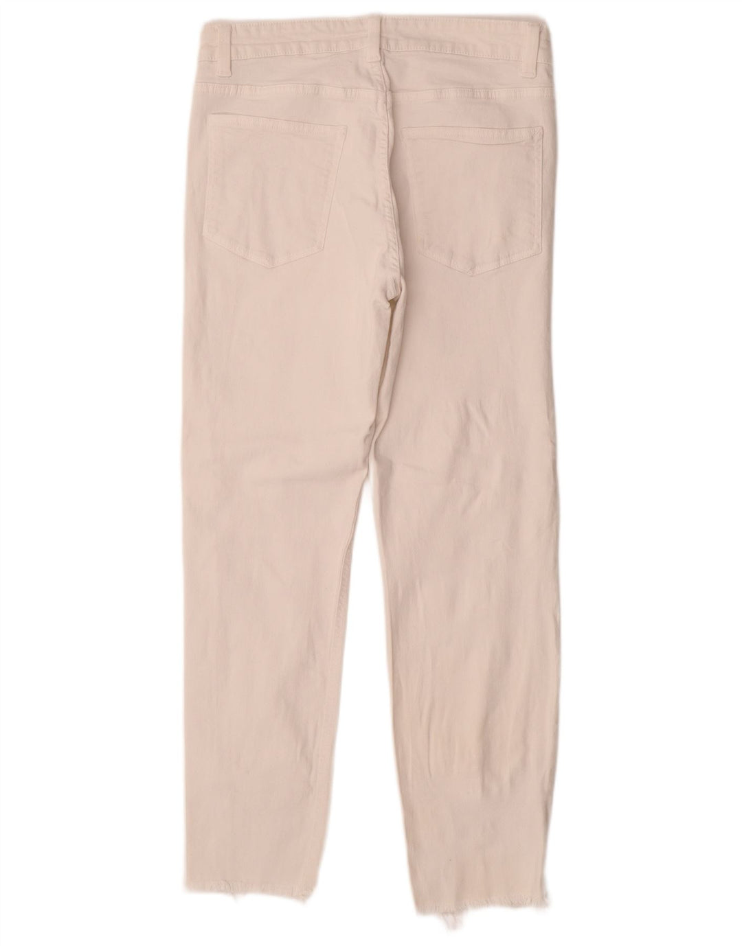 Jeans slim da uomo ZARA EU 42 Large W32 L28 Cotone bianco