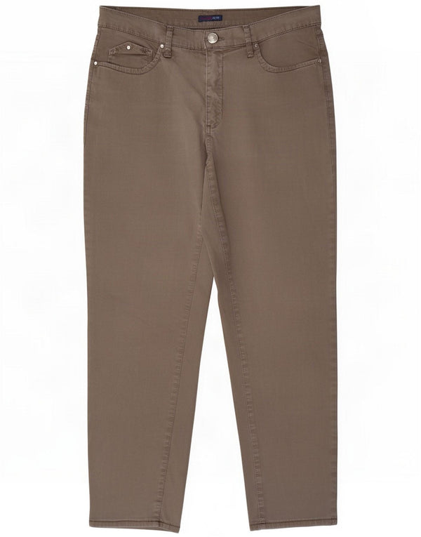 Trussardi Womens Tapered Casual Trousers W31 L26 Grey