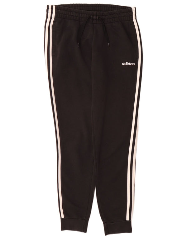 Pantaloni da tuta da donna Adidas Joggers UK 12/14 Medium Black Cotton