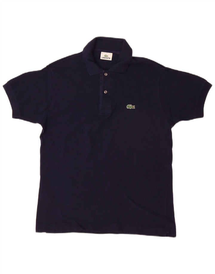 Polo da uomo LACOSTE taglia 3 piccola in cotone blu navy