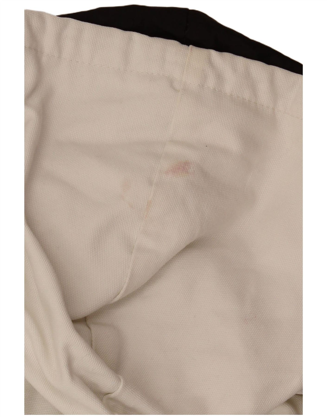 Giacca bomber con cappuccio da uomo Richlu UK 40 grande cotone bianco sporco