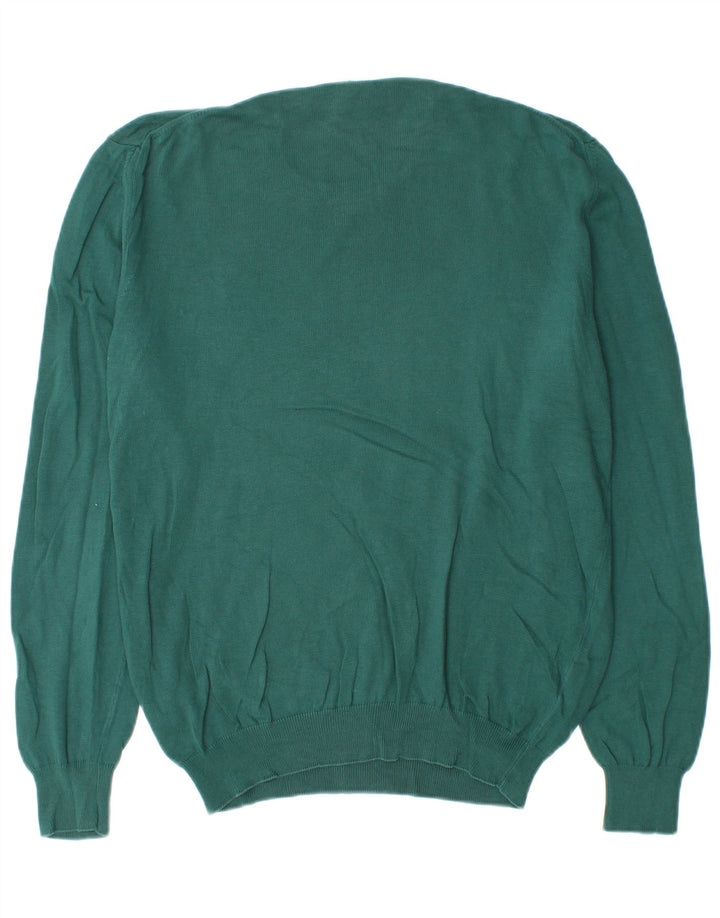 Maglione maglione girocollo da uomo North Sails piccolo in cotone verde
