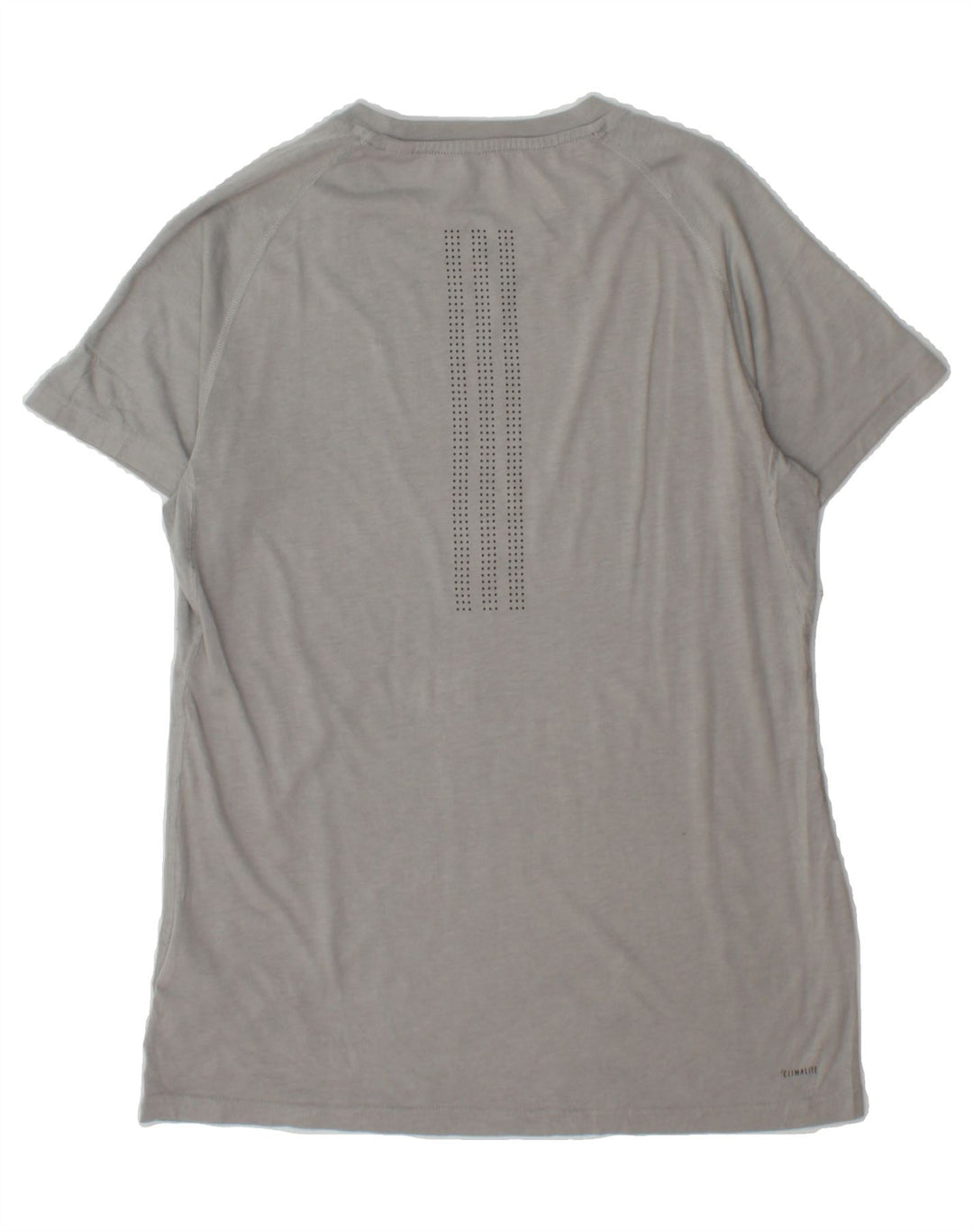 ADIDAS Womens T-Shirt Top UK 12/14 Medium Grey Polyester Vintage Adidas and Second-Hand Adidas from Messina Hembry 