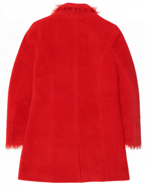Mariella Burani Donna Notizie Soprabito UK 16 Large Rosso