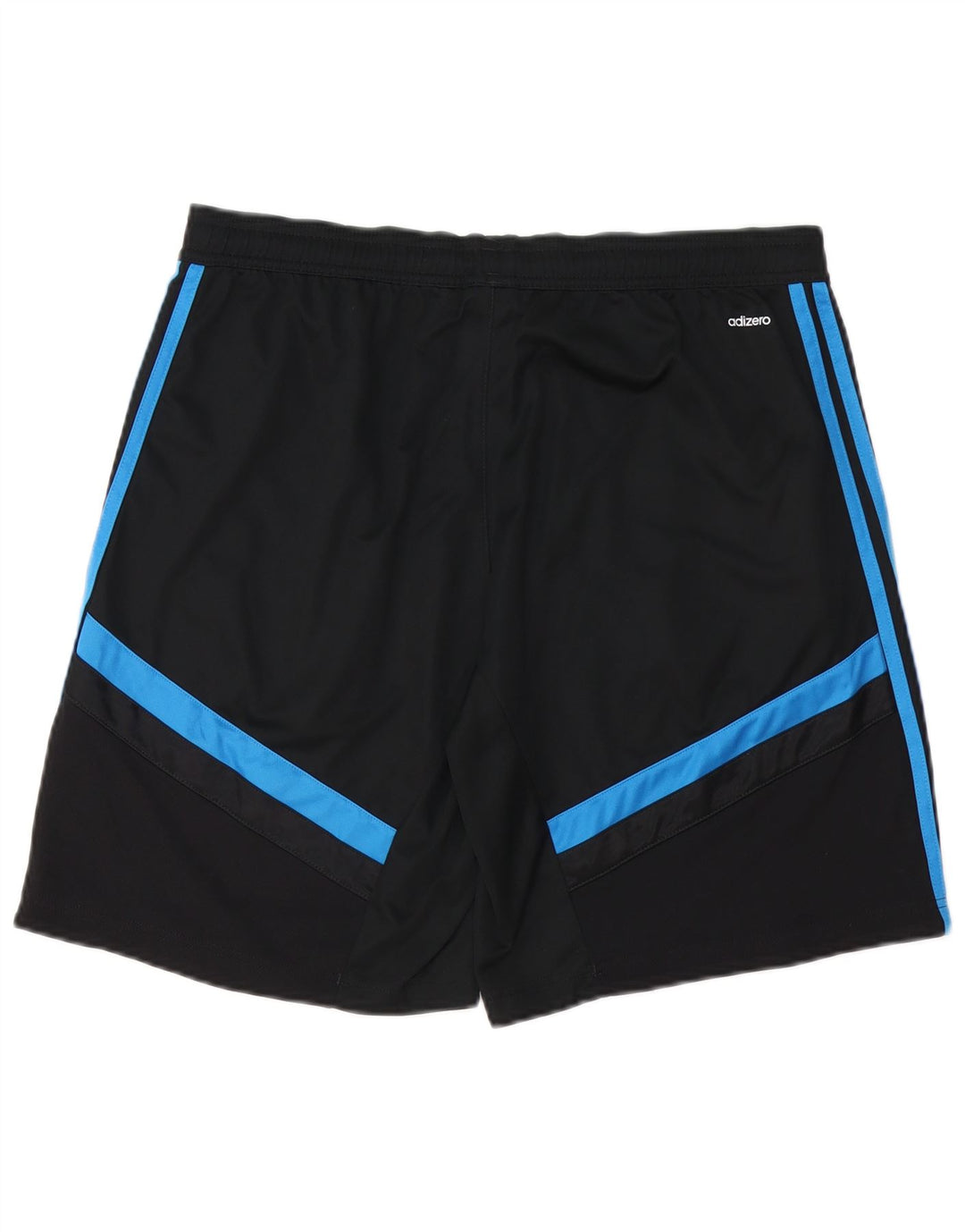 Pantaloncini sportivi Adidas Climacool da uomo grandi in poliestere color block nero