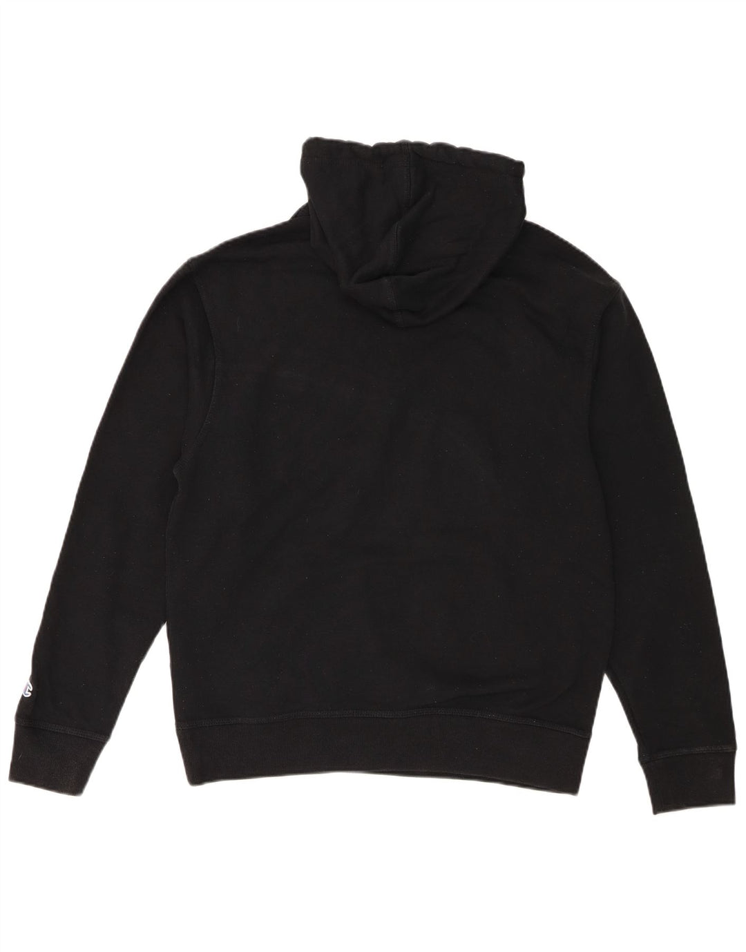 Felpa con cappuccio da uomo Champion, cotone nero medio