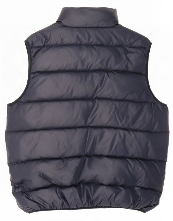 North Sails Mens Reversible Padded Gilet UK 40 Large Navy Blue Polyamide