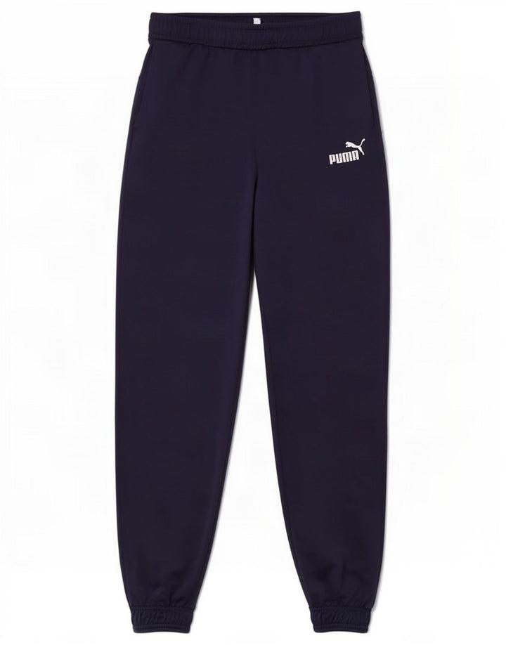 Pantaloni da tuta da ragazzo Puma Joggers 15-16 anni in poliestere blu navy