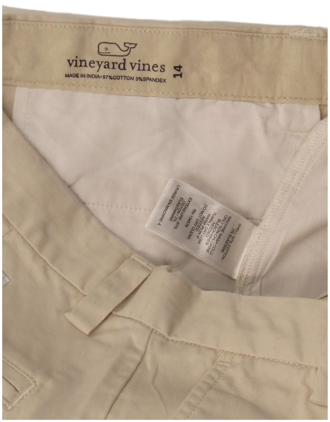 Pantaloncini chino da ragazzo 13-14 anni W28