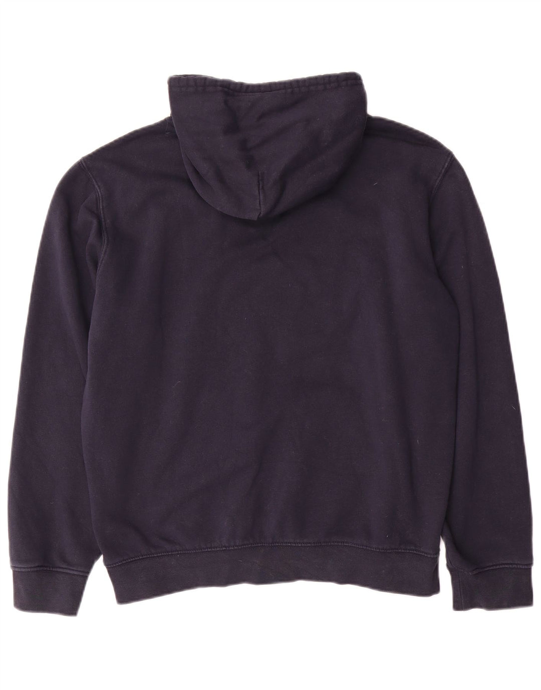 Felpa con cappuccio grafica da uomo Champion, cotone medio blu navy