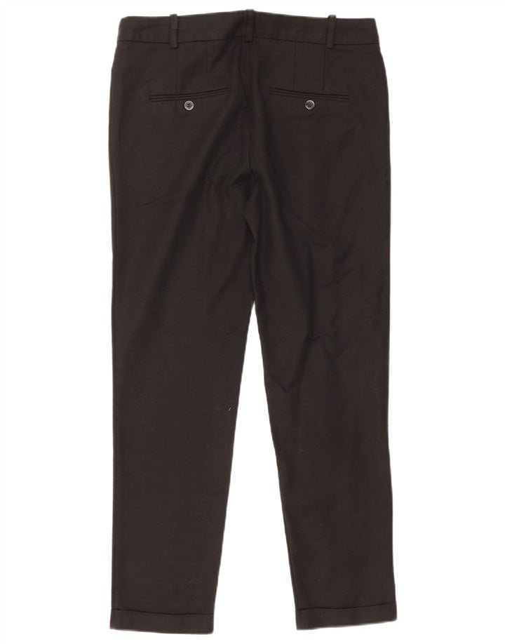 Pantaloni corti slim da donna Zara EU 38 piccoli W28 L25 neri