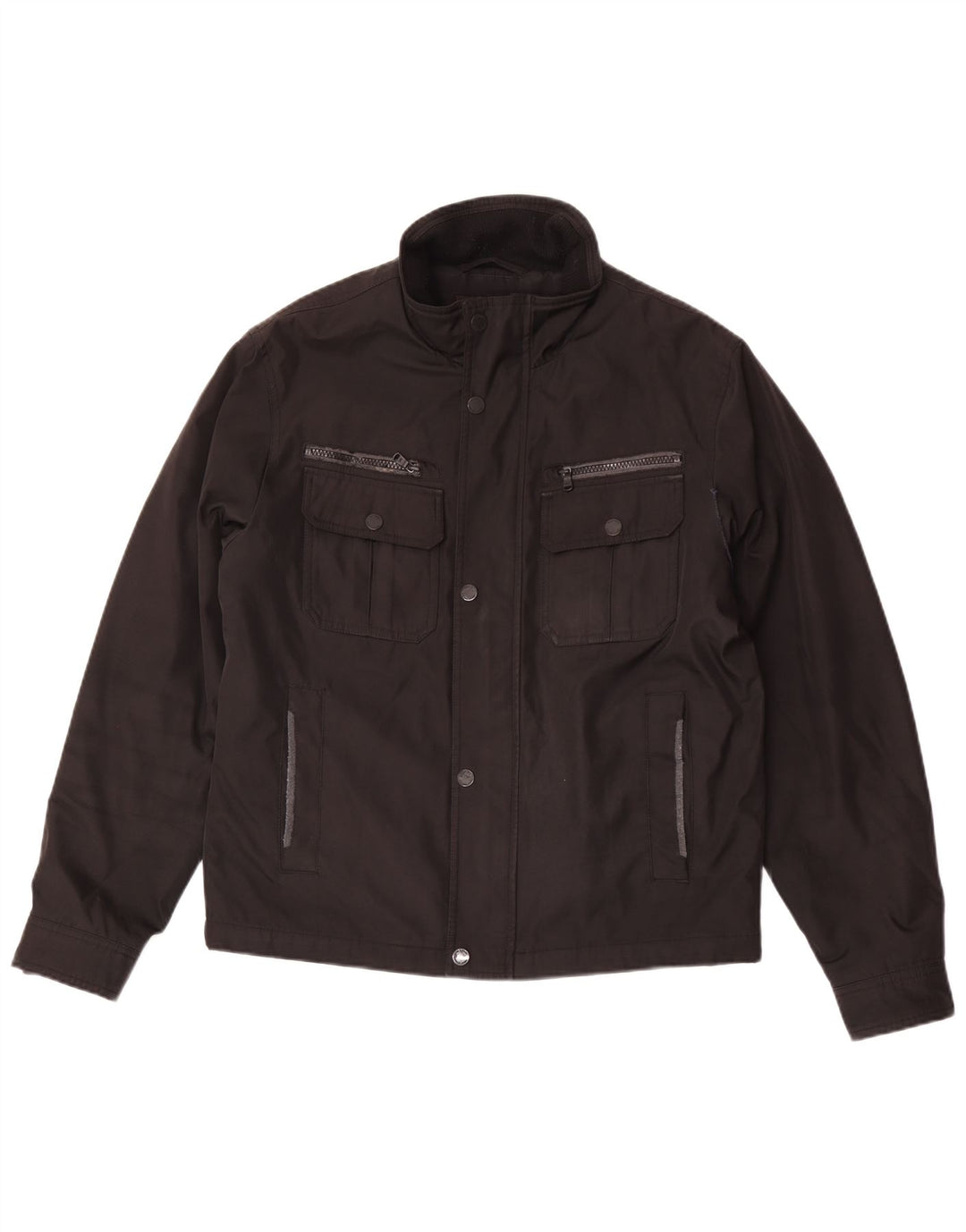 Giacca utility da uomo Michael Kors UK 38 poliestere nero medio