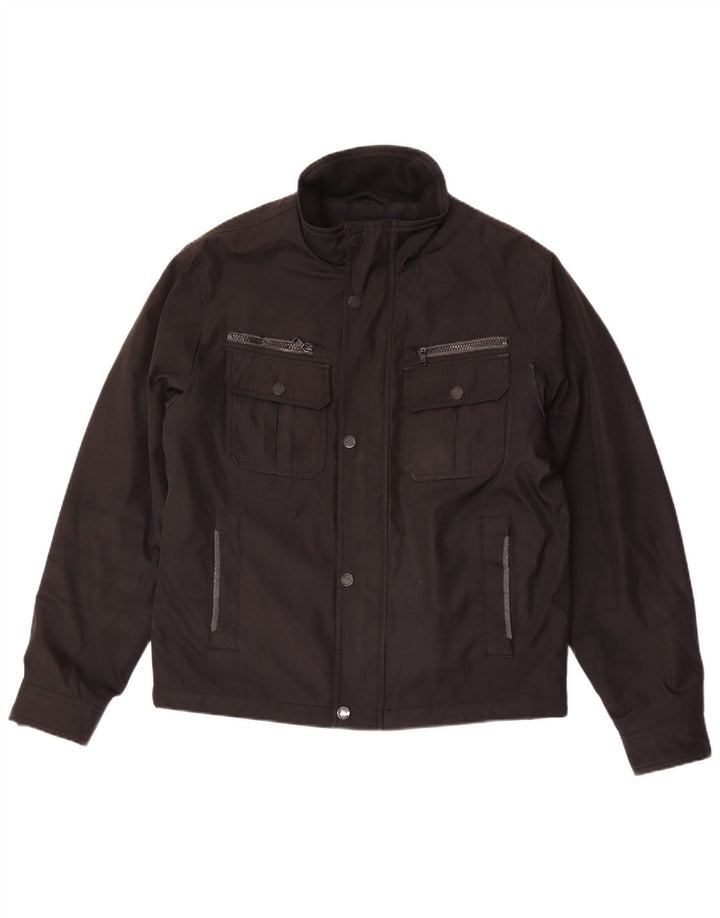 Giacca utility da uomo Michael Kors UK 38 poliestere nero medio