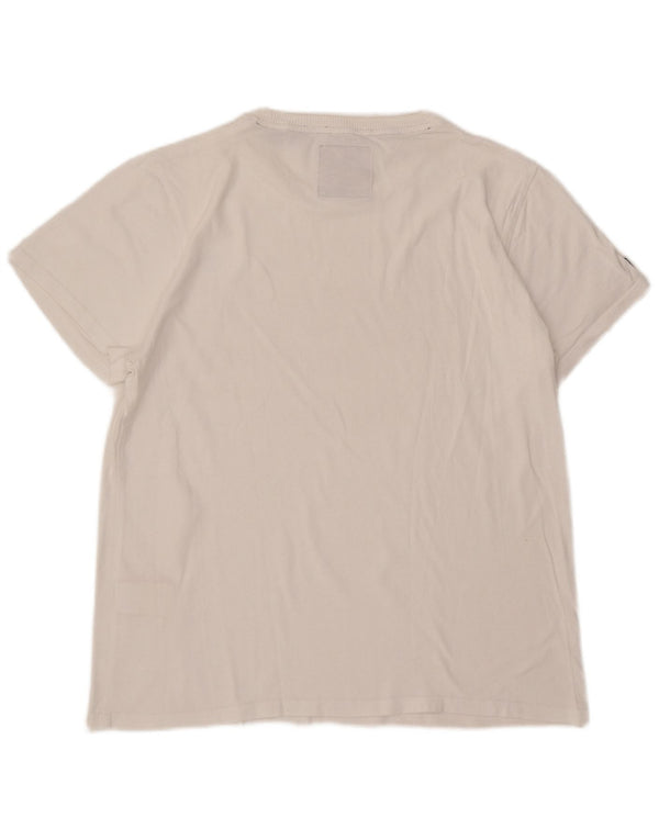 T-shirt grafica da uomo Superdry Top 2XL cotone bianco